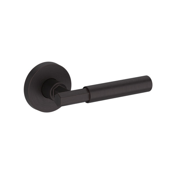 Baldwin Hardware Manija Reserve Riddling — Bronce veneciano — Contemporary Round — Paso