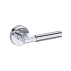 Baldwin Hardware Manija Reserve Riddling — Cromo pulido — Contemporary Round — Dummy completo