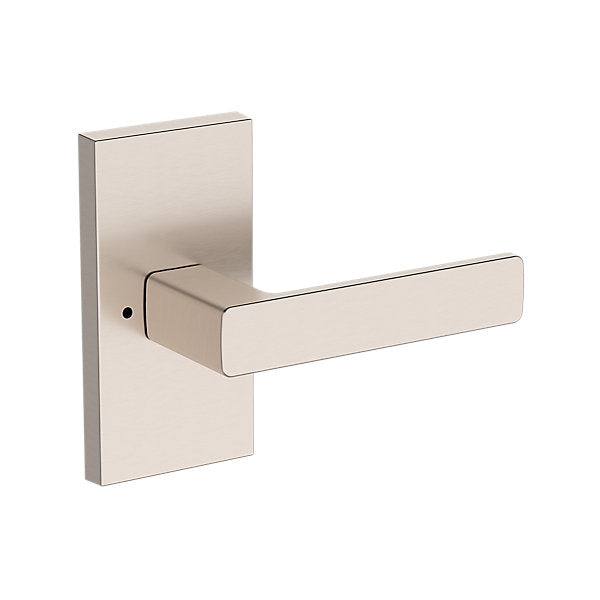 Baldwin Hardware Reserve Manija Sharpewood — Níquel satinado — Contemporary 5 — Privacidad
