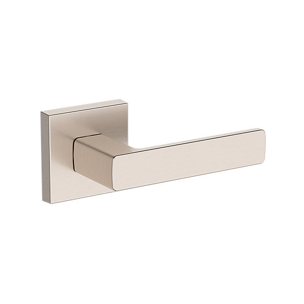 Baldwin Hardware Reserve Manija Sharpewood — Níquel satinado — Contemporary Square — Paso