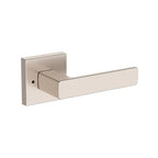 Baldwin Hardware Reserve Manija Sharpewood — Níquel satinado — Contemporary Square — Privacidad