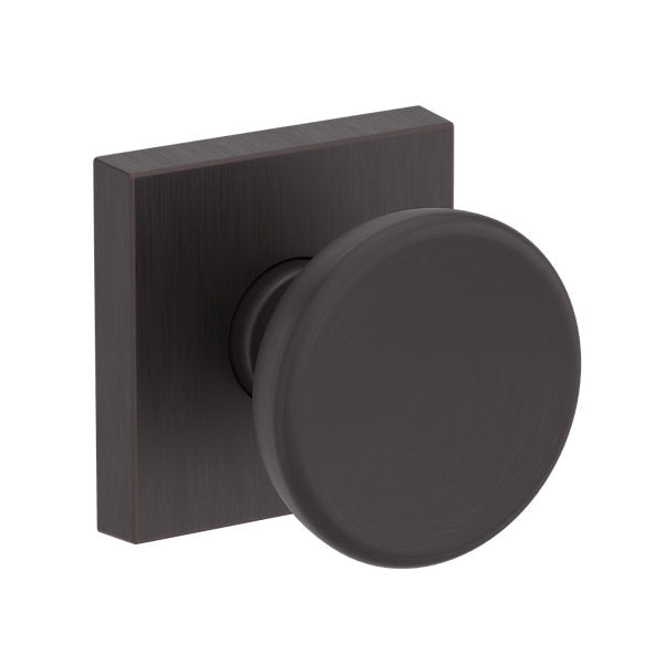 Baldwin Hardware Reserve Perilla Solvang — Bronce veneciano — Contemporary Square — Paso
