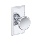 Baldwin Hardware Reserve Perilla Solvang — Cromo pulido — Chamfered 5 — Privacidad