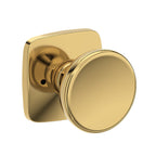 Baldwin Hardware Reserve Perilla Solvang — Latón pulido Lifetime (PVD) — Stepped 5 — Privacidad