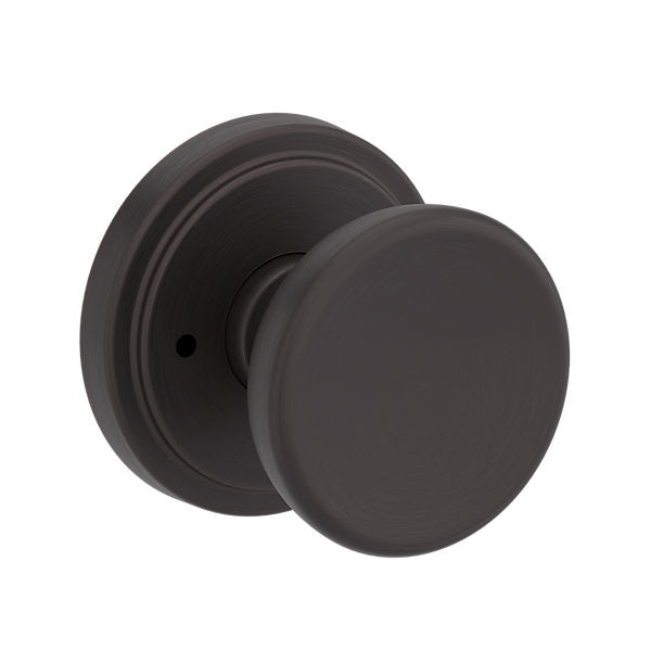 Baldwin Hardware Reserve Perilla Solvang — Bronce veneciano — Stepped Round — Privacidad