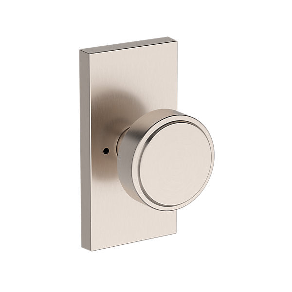 Baldwin Hardware Reserve Perilla Vashon — Níquel satinado — Contemporary 5 — Privacidad