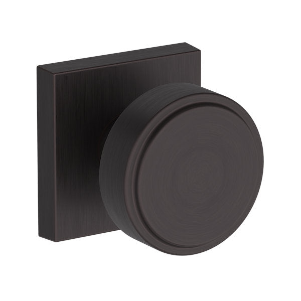 Baldwin Hardware Reserve Perilla Vashon — Bronce veneciano — Contemporary Square — Paso