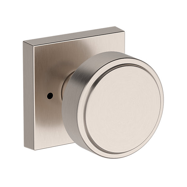 Baldwin Hardware Reserve Perilla Vashon — Níquel satinado — Contemporary Square — Privacidad