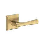 Baldwin Hardware Reserve Manija Wyndcliff — Latón satinado Lifetime — Chamfered Square — Paso