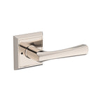 Baldwin Hardware Reserve Manija Wyndcliff — Níquel pulido Lifetime — Chamfered Square — Privacidad