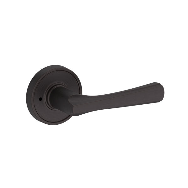 Baldwin Hardware Reserve Manija Wyndcliff — Bronce veneciano — Recessed Round — Privacidad