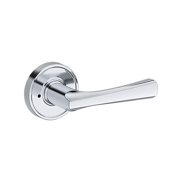 Baldwin Hardware Reserve Manija Wyndcliff — Cromo pulido — Recessed Round — Privacidad
