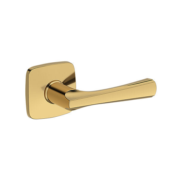 Baldwin Hardware Reserve Manija Wyndcliff — Latón pulido Lifetime (PVD) — Stepped 5 — Paso