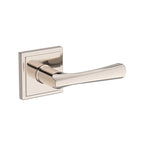Baldwin Hardware Reserve Manija Wyndcliff — Níquel pulido Lifetime — Stepped Square — Paso