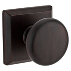 Baldwin Hardware Reserve Perilla Round — Bronce veneciano — Traditional Square — Paso
