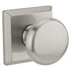 Baldwin Hardware Reserve Perilla Round — Níquel satinado — Traditional Square — Paso