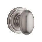 Baldwin Hardware Reserve Perilla Ellipse — Níquel satinado — Traditional Round — Paso