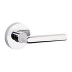 Baldwin Hardware Reserve Manija Square — Cromo pulido — Contemporary Round — Paso