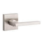 Baldwin Hardware Reserve Manija Square — Níquel satinado — Contemporary Square — Paso