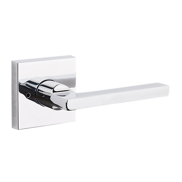 Baldwin Hardware Reserve Manija Square — Cromo pulido — Contemporary Square — Privacidad