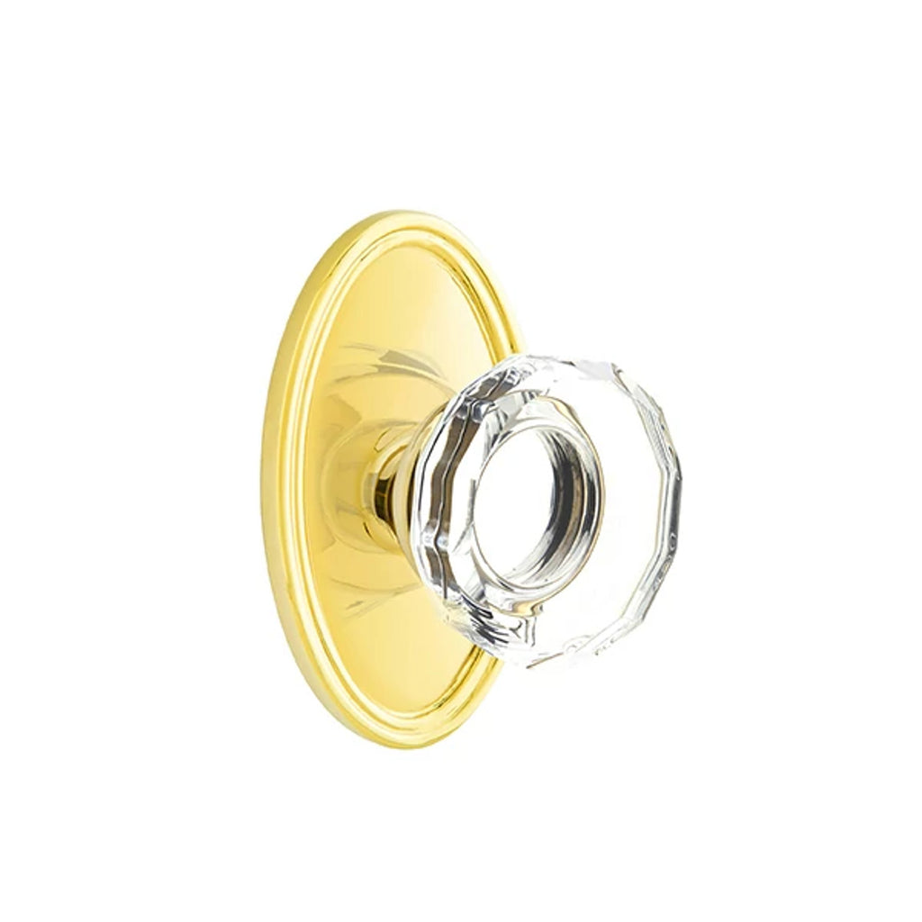 Latón sin Laca · Oval Rosette