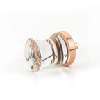 Schaub Perilla City Lights Concave Note**** We de Vidrio — Oro Rosa Pulido