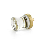 Schaub Perilla City Lights Concave Note**** We de Vidrio — Latón Satinado