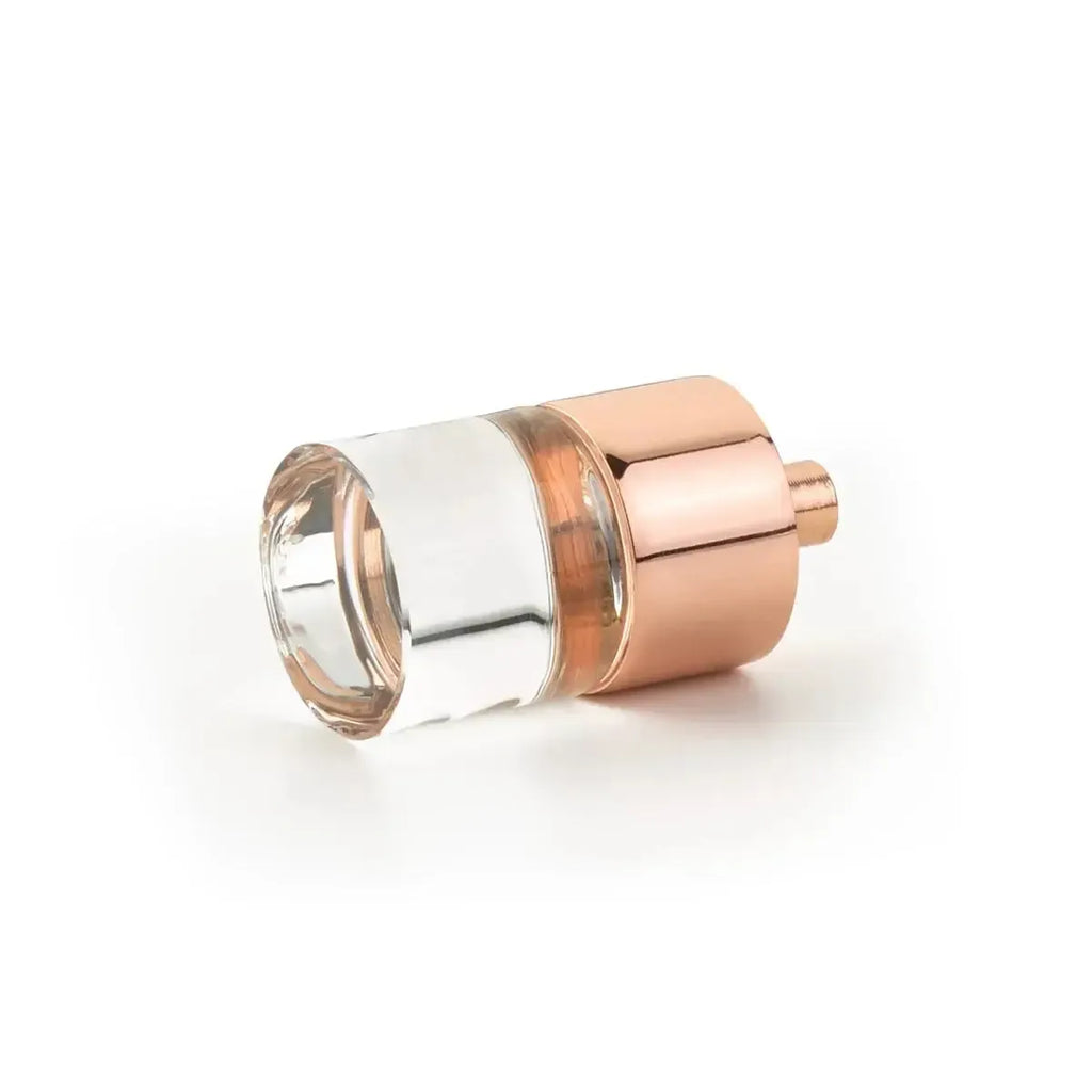 Schaub Perilla City Lights Cylinder Note**** We de Vidrio — Oro Rosa Pulido