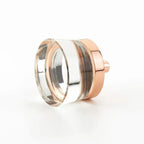 Schaub Perilla City Lights Note**** We Plana de Vidrio — Oro Rosa Pulido