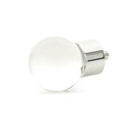 Schaub Perilla City Lights Globe de Vidrio — Cromo Pulido
