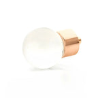 Schaub Perilla City Lights Globe de Vidrio — Oro Rosa Pulido