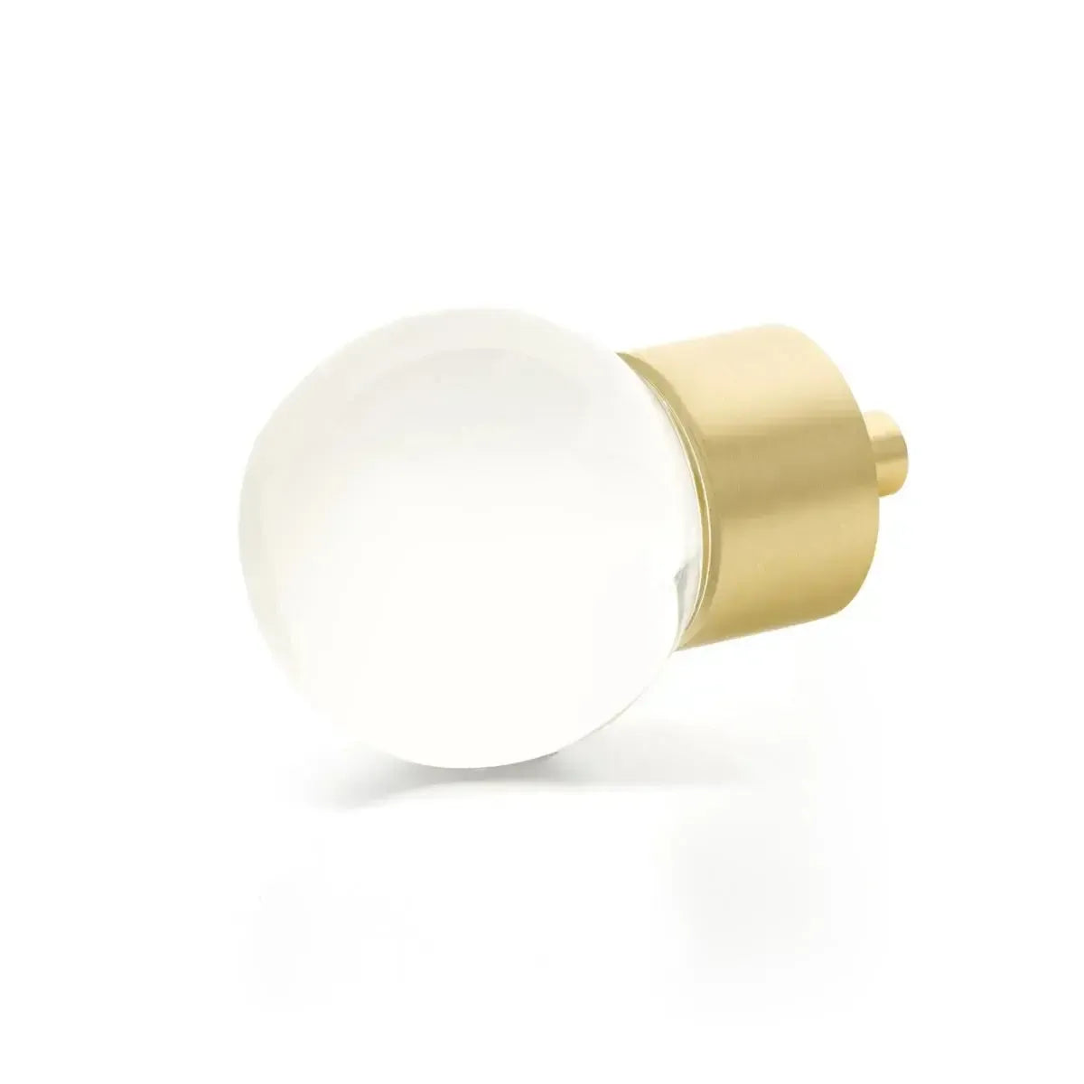 Schaub Perilla City Lights Globe de Vidrio — Latón Satinado