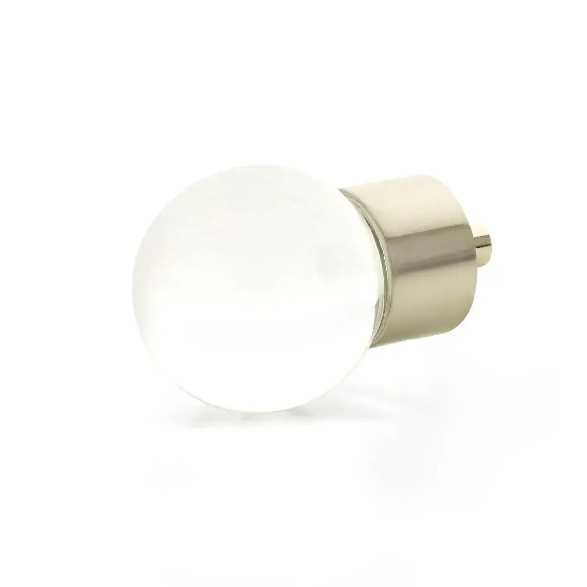 Schaub Perilla City Lights Globe de Vidrio — Níquel Satinado