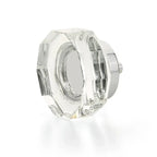 Schaub Perilla City Lights Large Multi-Sided Redonda de Vidrio — Cromo Pulido