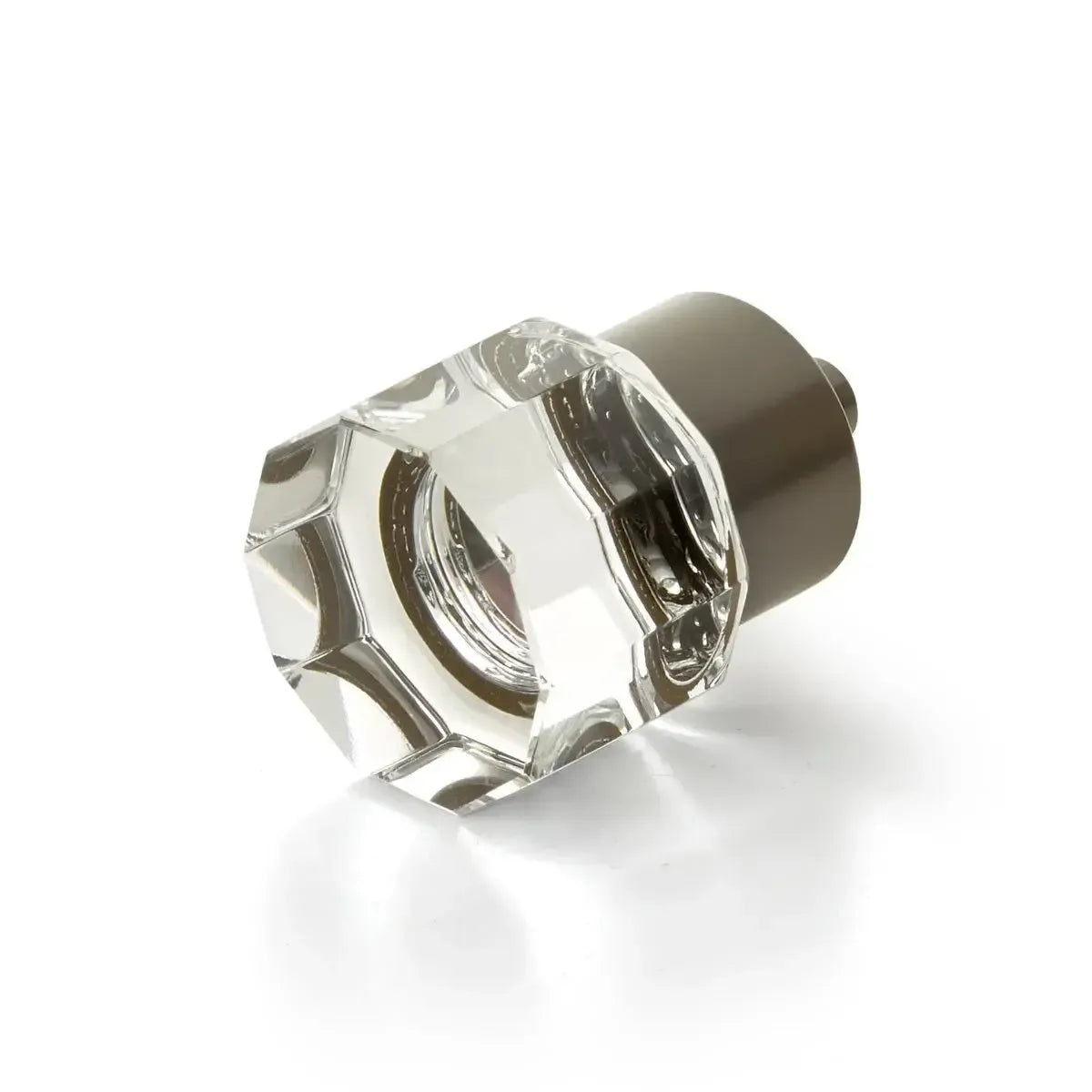 Schaub Perilla City Lights Multi-Sided Redonda de Vidrio — Bronce Aceitado