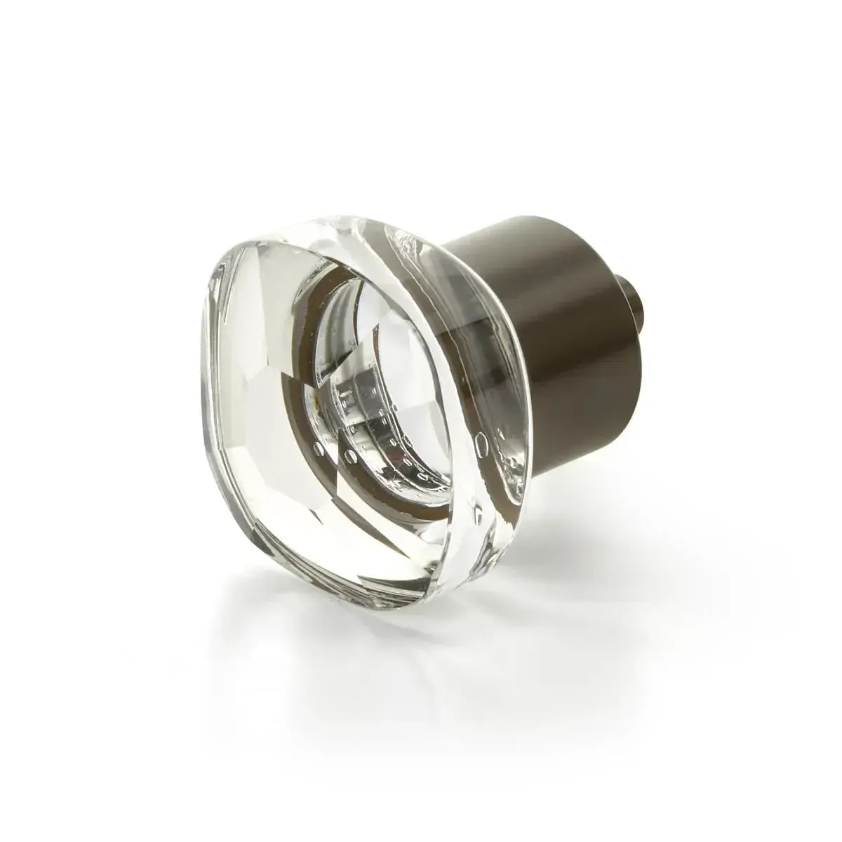 Schaub Perilla City Lights Soft Cuadrada de Vidrio — Bronce Aceitado