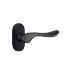 Negro Mate · 1-1/2" x3" Oval Rosette