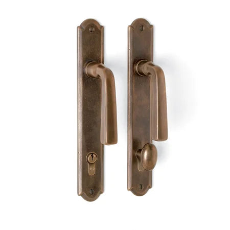 Arch Profile Cylinder Sliding Door Entry Set — Shown in S2