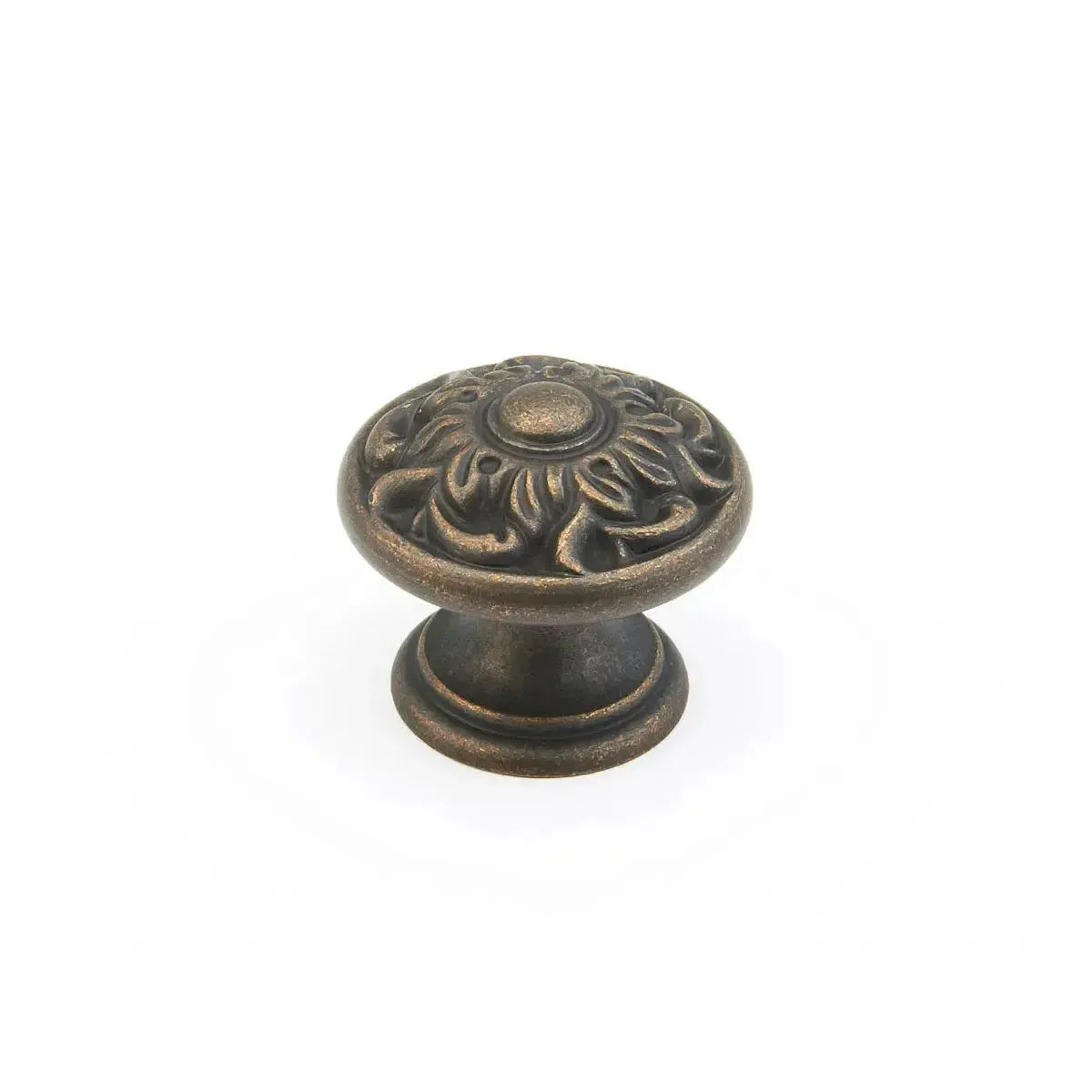 Schaub Perilla Corinthian, 1-3/8" — Bronce Antiguo