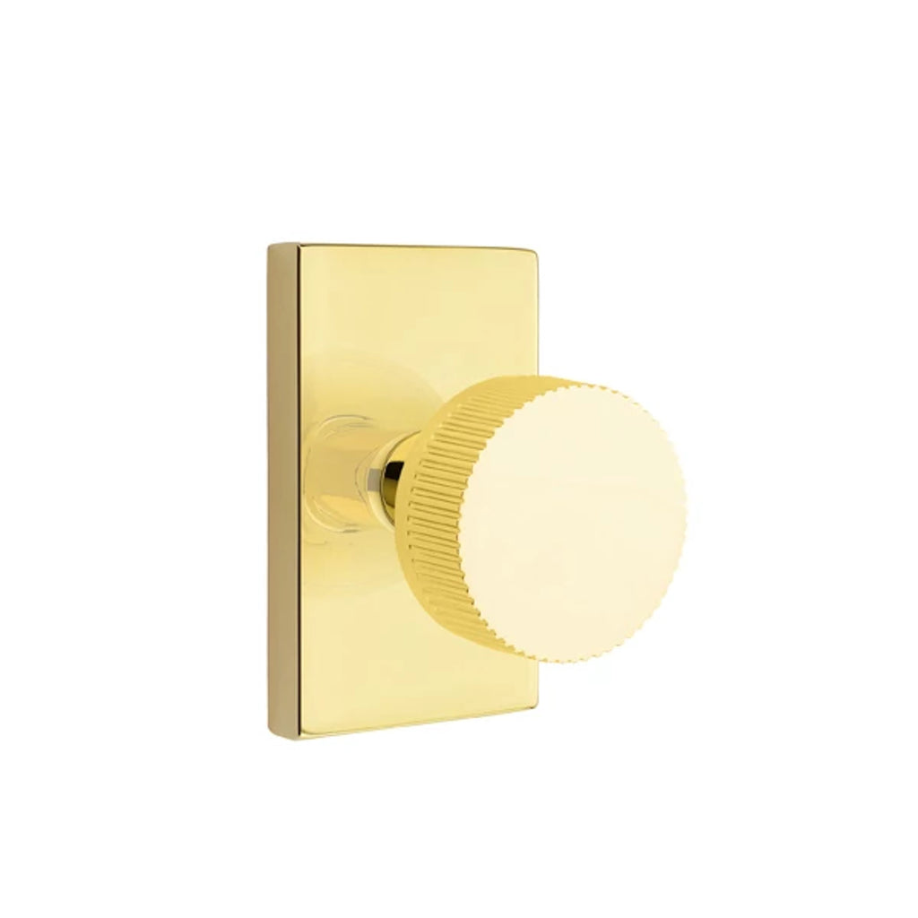 Latón sin Laca · Modern Rectangular Rosette