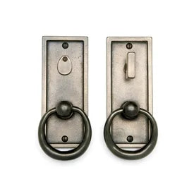 Passage Latch - Mortise Bolt Privacy Door Set — Shown in W2 Finish