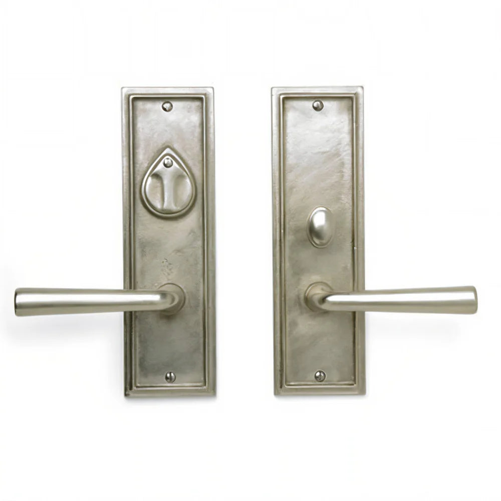 Mortise Lock Door Entry Set — Shown in W1 Finish