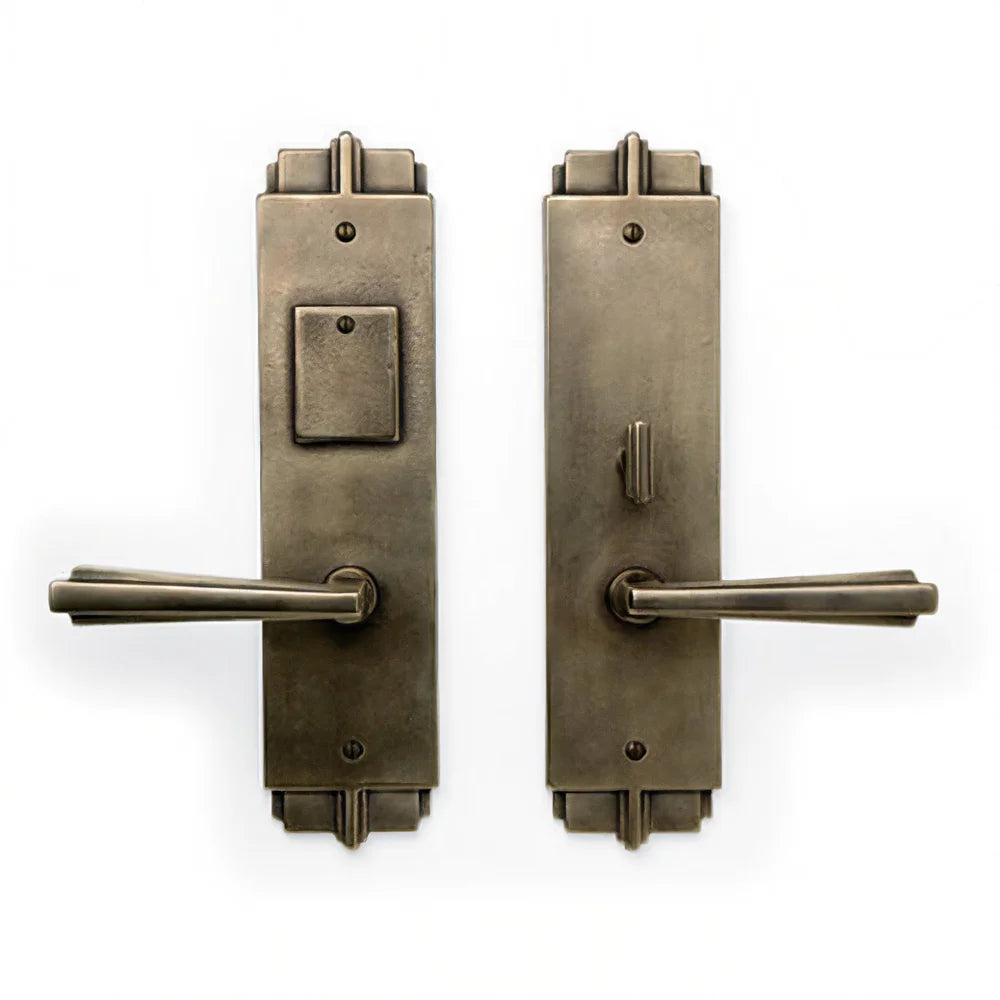 Mortise Lock Door Entry Set — Shown in W2 Finish