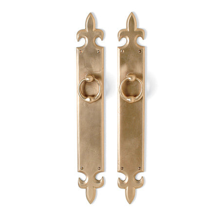 Interior Mortise Lock Privacy Door Set — Shown in S1 Finish