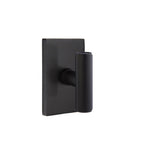 Negro Mate · Modern Rectangular Rosette