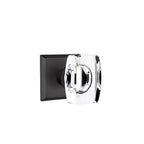 Bronce Negro Mate · 1-1/2" x3" Oval Rosette