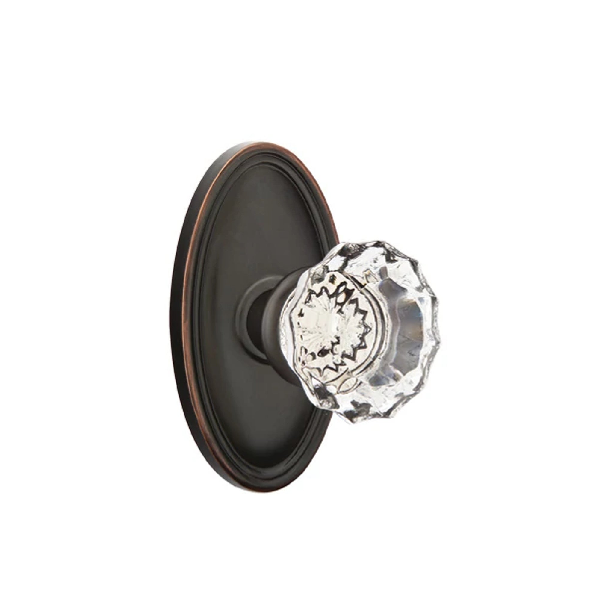 Bronce Aceitado · Oval Rosette
