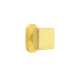 Latón sin Laca · 1-1/2" x3" Oval Rosette