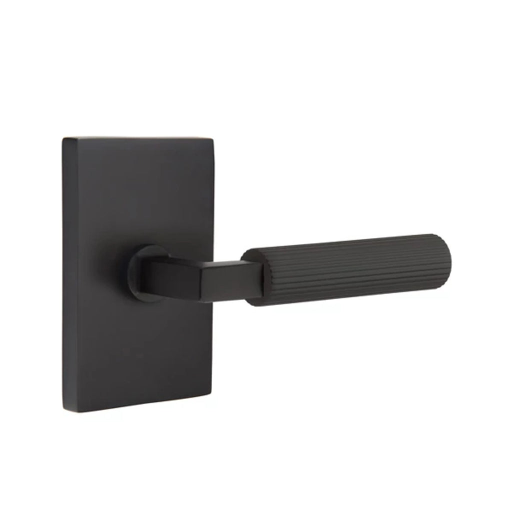 Negro Mate · Modern Rectangular Rosette