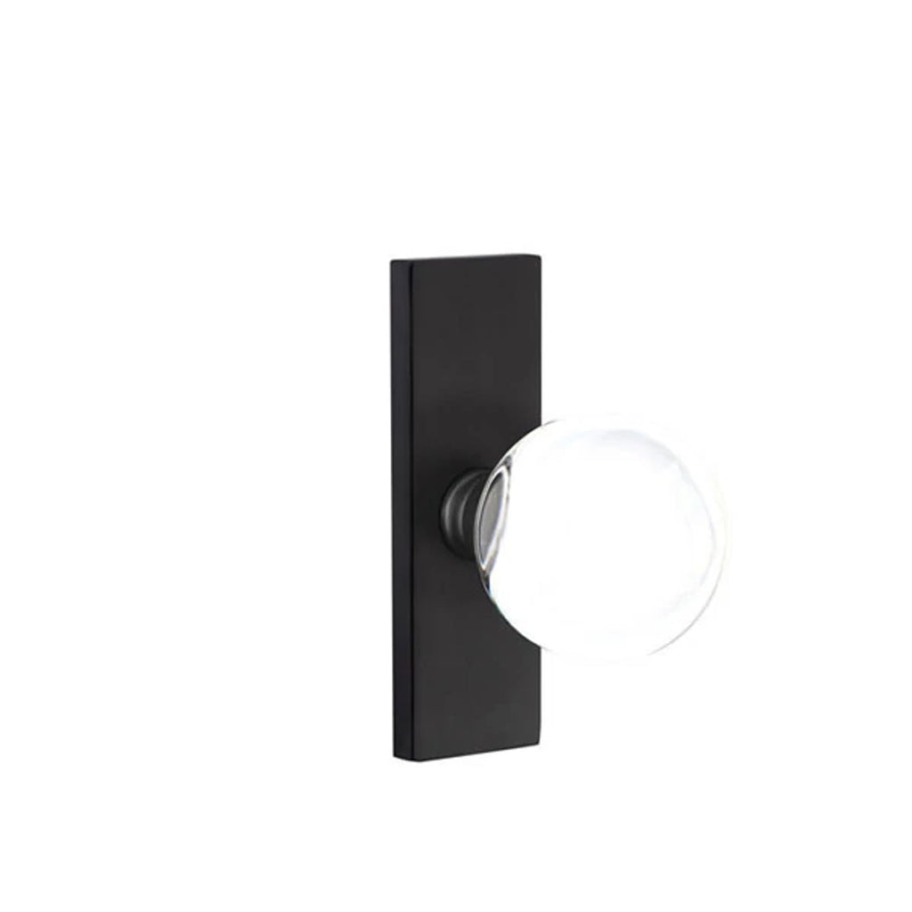 Negro Mate · 1-1/2"x5" Rosette